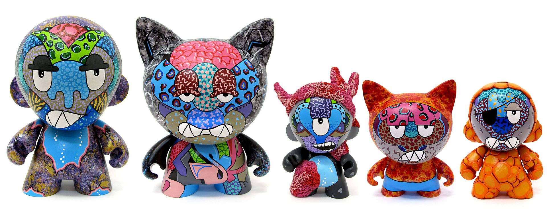 Sekure D's "Codename Unknown Army" custom Munnys Invade Kidrobot Store Locations! SpankyStokes